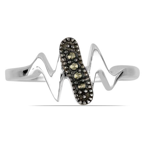 BUY 925 SILVER AUSTRIAN MARCASITE GEMSTONE STYLISH  RING